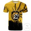 Colorado College Tigers All Over Print T-shirt Men’s Basketball Net Grunge Pattern – NCAA