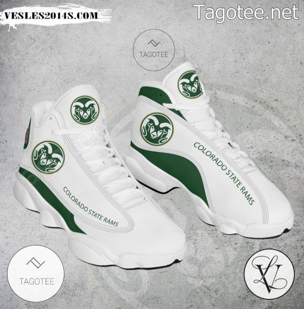 Colorado State Rams NCAA Logo Air Jordan 13 Shoes