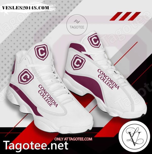 Concordia College Logo Air Jordan 13 Shoes