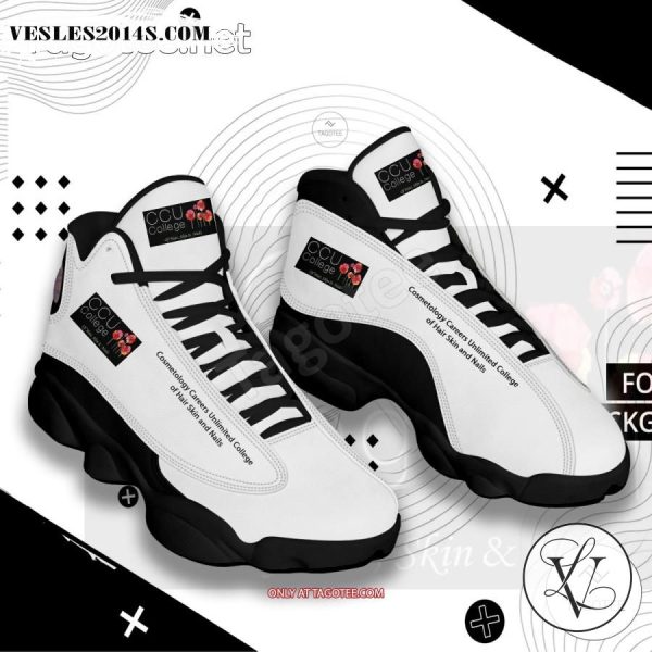 Cosmetology Careers Unlimited College of Hair Skin and Nails Logo Air Jordan 13 Shoes