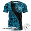 Cronulla-Sutherland Sharks All Over Print T-shirt Polynesian   – NRL