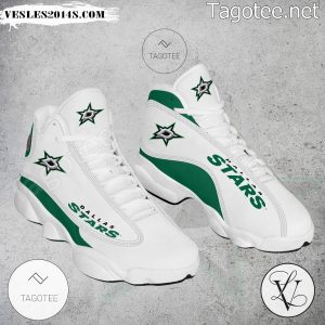 Dallas Stars Logo Air Jordan 13 Shoes