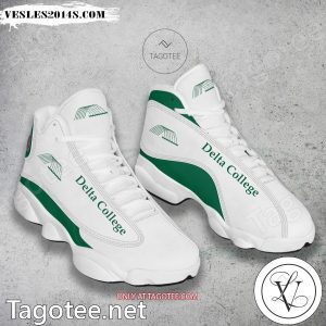 Delta College Logo Air Jordan 13 Shoes