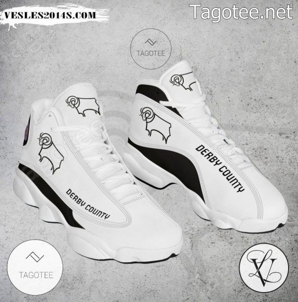 Derby County Logo Air Jordan 13 Shoes