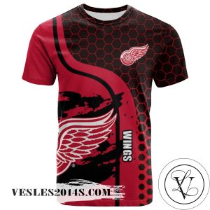 Detroit Red Wings All Over Print T-shirt My Team Sport Style – NHL