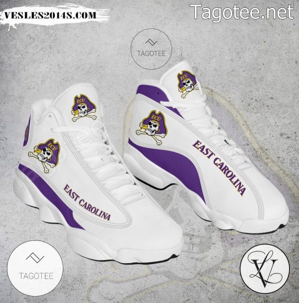 East Carolina NCAA Logo Air Jordan 13 Shoes