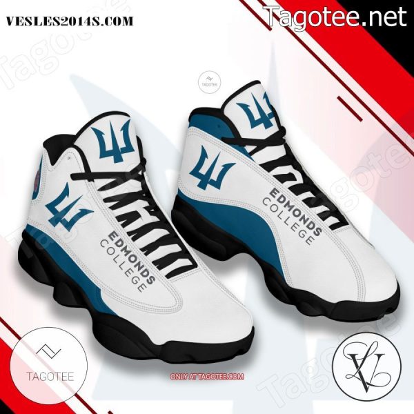 Edmonds College Logo Air Jordan 13 Shoes