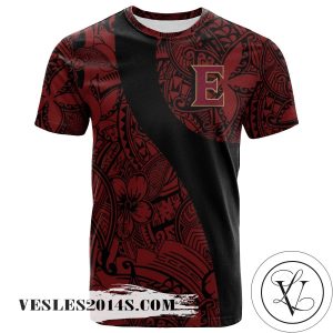 Elon Phoenix All Over Print T-shirt Polynesian   – NCAA