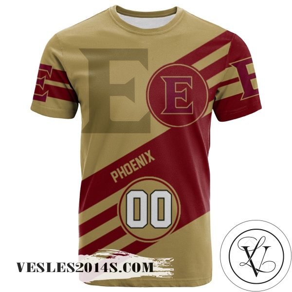 Elon Phoenix All Over Print T-shirt Sport Style Logo   – NCAA