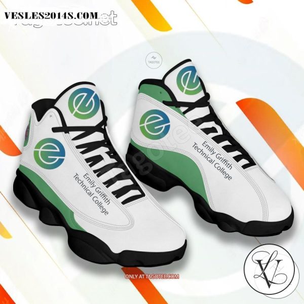 Emily Griffith Technical College Logo Air Jordan 13 Shoes