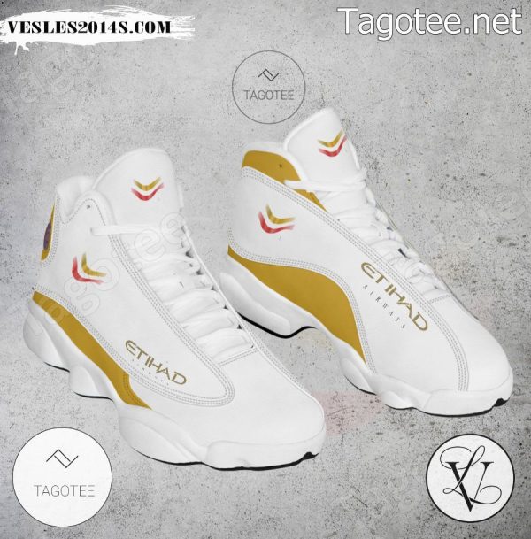 Etihad Airways Logo Air Jordan 13 Shoes