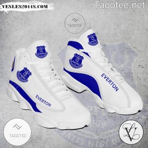 Everton Football Club Logo Air Jordan 13 Shoes