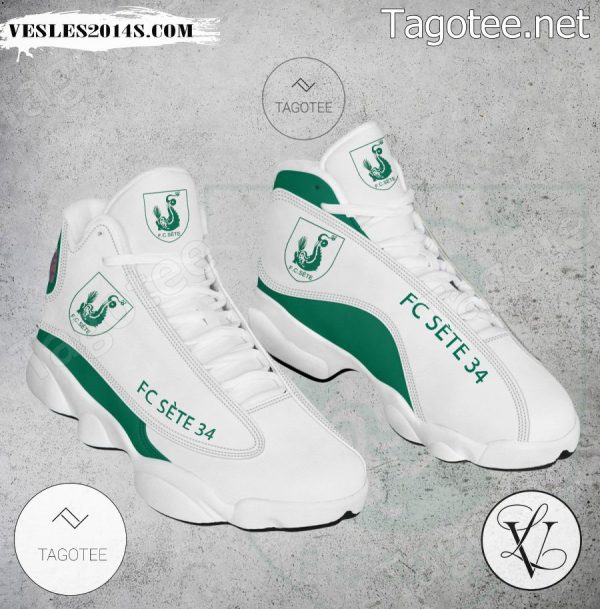 FC SÃ¨te 34 Logo Air Jordan 13 Shoes