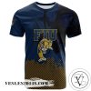 FIU Panthers All Over Print T-shirt Men’s Basketball Net Grunge Pattern – NCAA