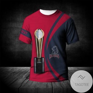 Fairleigh Dickinson Knights All Over Print T-shirt 2022 National Champions Legendary – NCAA