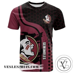 Florida State Seminoles All Over Print T-shirt My Team Sport Style – NCAA