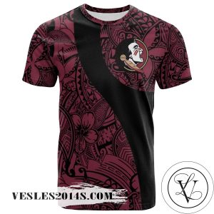 Florida State Seminoles All Over Print T-shirt Polynesian   – NCAA