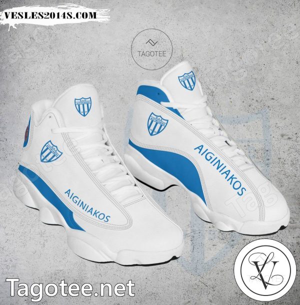 GAS Aiginiakos Logo Air Jordan 13 Shoes