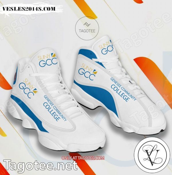 Genesee Community College Logo Air Jordan 13 Shoes