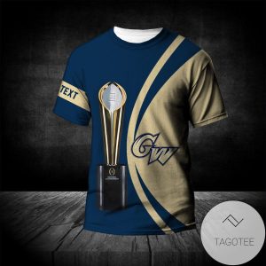 George Washington Colonials All Over Print T-shirt 2022 National Champions Legendary – NCAA