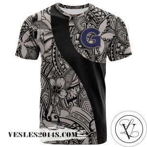 Georgetown Hoyas All Over Print T-shirt Polynesian   – NCAA