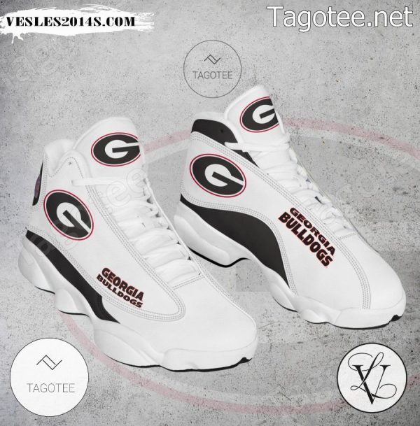 Georgia Bulldogs NCAA Logo Air Jordan 13 Shoes