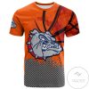 Gonzaga Bulldogs All Over Print T-shirt Men’s Basketball Net Grunge Pattern – NCAA