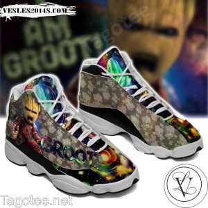 Groot Marvel Air Jordan 13 Shoes