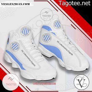 HC Lokomotiva Zagreb Handball Logo Air Jordan 13 Shoes