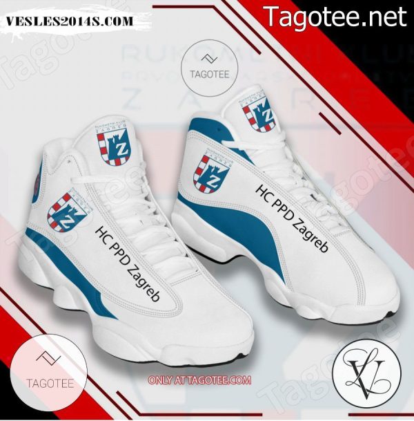 HC PPD Zagreb Handball Logo Air Jordan 13 Shoes