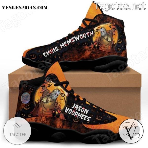 Halloween Jason Voorhees Chris Hemsworth Air Jordan 13 Shoes