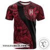 Harvard Crimson All Over Print T-shirt Polynesian   – NCAA