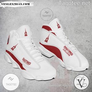 Hastings College Logo Air Jordan 13 Shoes