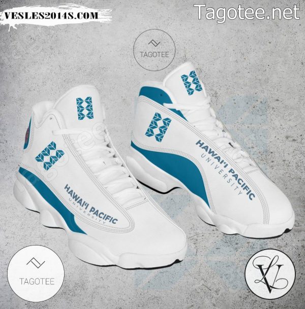 Hawaii Pacific University Logo Air Jordan 13 Shoes