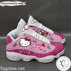 Hello Kitty Pink Air Jordan 13 Shoes