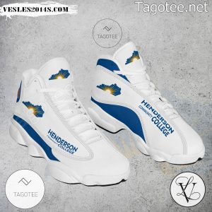 Henderson Community College Logo Air Jordan 13 Shoes