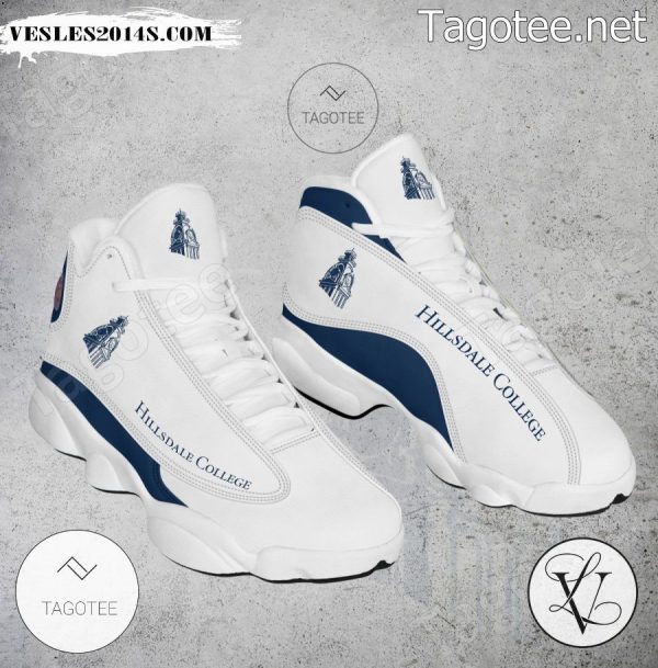 Hillsdale College Logo Air Jordan 13 Shoes