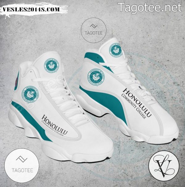 Honolulu Community College Logo Air Jordan 13 Shoes