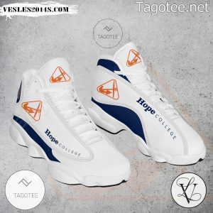 Hope College Logo Air Jordan 13 Shoes