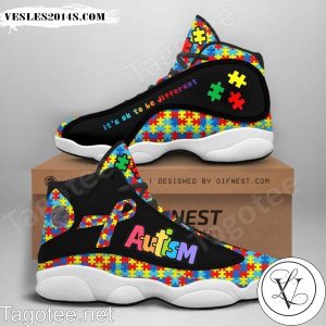 It’s Ok To Be Different Autism Air Jordan 13 Shoes