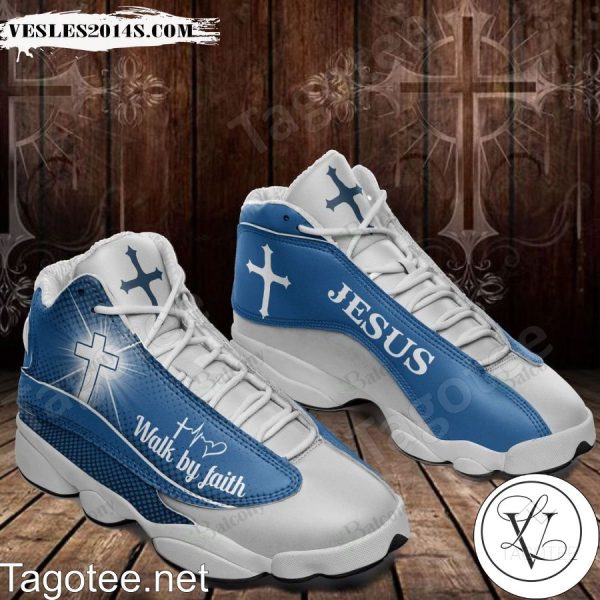 Jesus Walk By Faith Air Jordan 13 Shoes