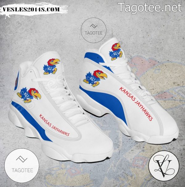 Kansas Jayhawks NCAA Logo Air Jordan 13 Shoes