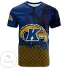 Kent State Golden Flashes All Over Print T-shirt Men’s Basketball Net Grunge Pattern – NCAA