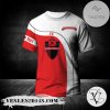 Kingston FC T-shirt Curve Personalized Custom Text  – CA SOCCER