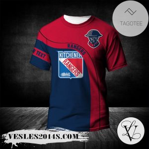 Kitchener Rangers T-shirt Curve Personalized Custom Text  – CA HOCKEY