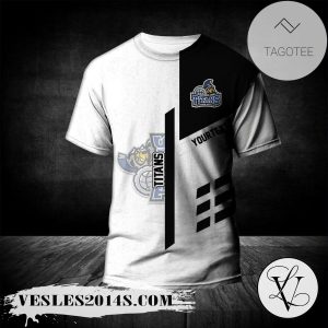 Kitchener-Waterloo Titans T-Shirt Personalized Custom Text  – CA BASKETBALL