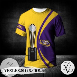 LSU Tigers All Over Print T-shirt 2022 National Champions Legendary – NCAA