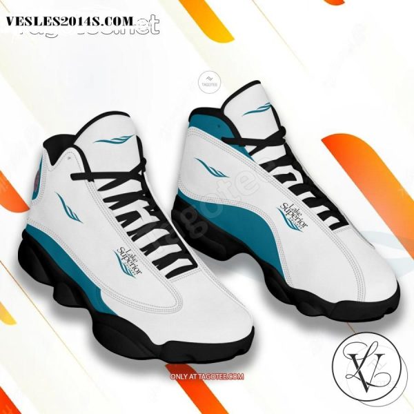 Lake Superior College Logo Air Jordan 13 Shoes