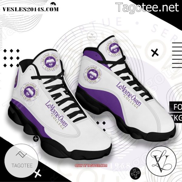 LeMoyne-Owen College Logo Air Jordan 13 Shoes