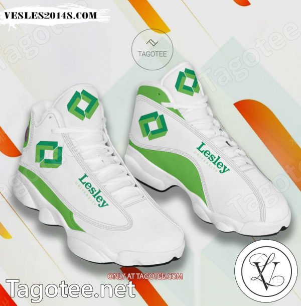 Lesley University Logo Air Jordan 13 Shoes